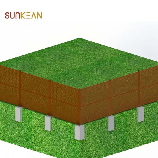 سياج معصوب العينين