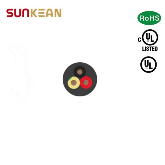 كابل تيار متردد مزدوج Core10 AWG TC-ER